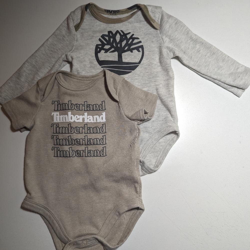 Timberland 0-3M 2-pack Onesies